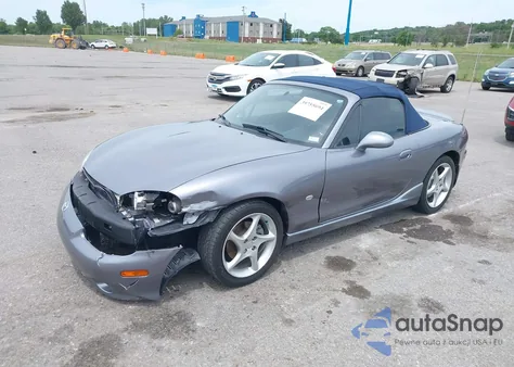 2003 Mazda Mx-5 Miata Cloth/Ls/Se/Shinsen from USA, damaged, VIN JM1NB353430310970